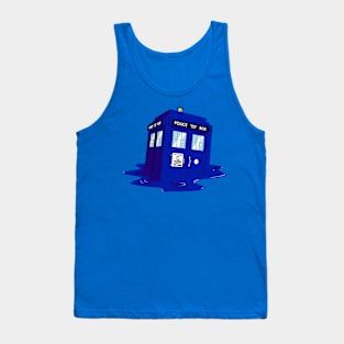 Melting Time Machine Tank Top